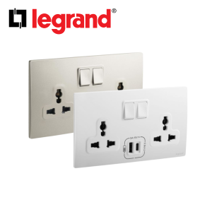 Multistandard Switched Socket + USB MalliaSensce